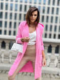 Load image into Gallery viewer, Long Cardigan /pink