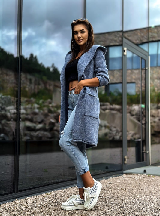 Long Cardigan/ jeans