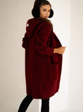 Load image into Gallery viewer, Long Cardigan/ Burgundy