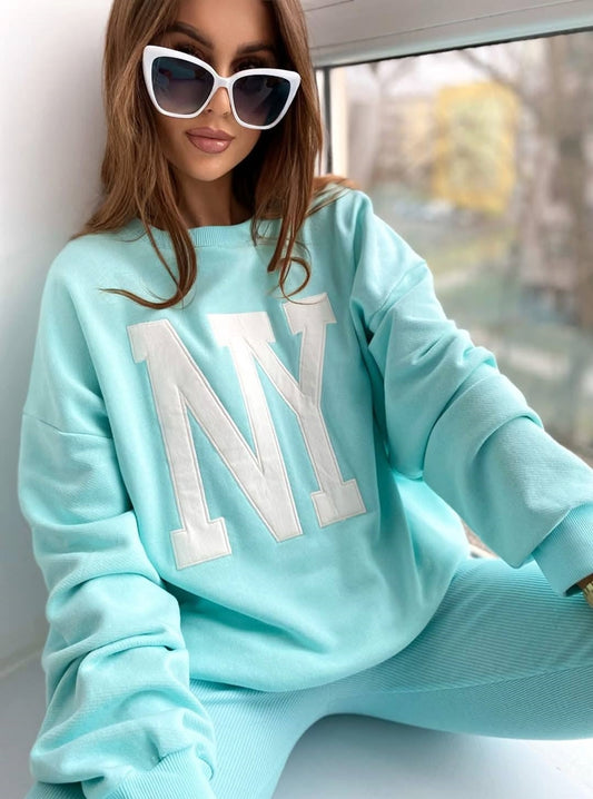 Sweatshirt & cotton leggings