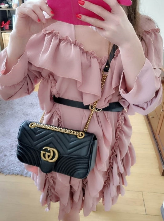 Dress with belt