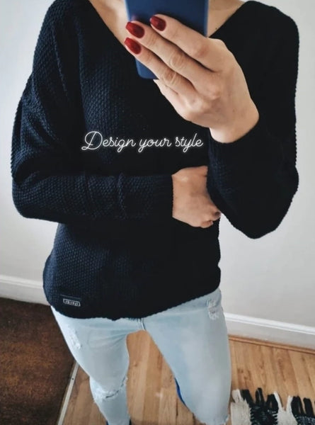 Fragrant sweater black
