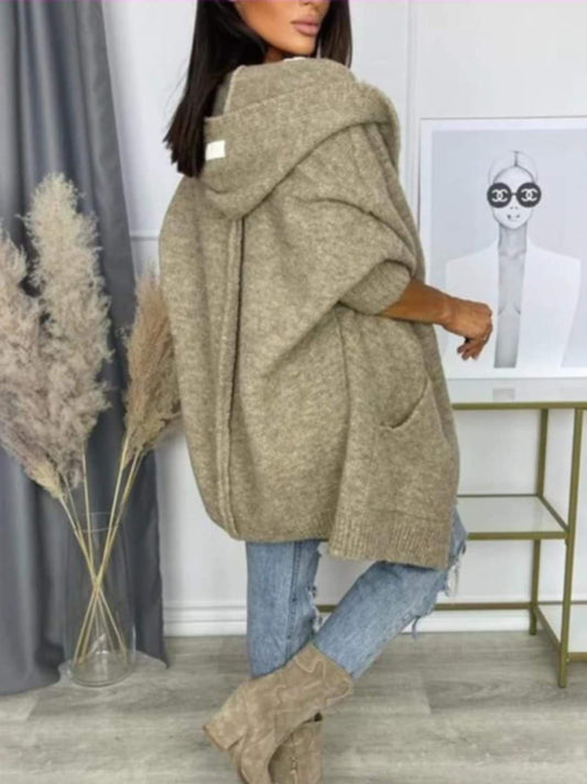 Short Cardigan cappucino