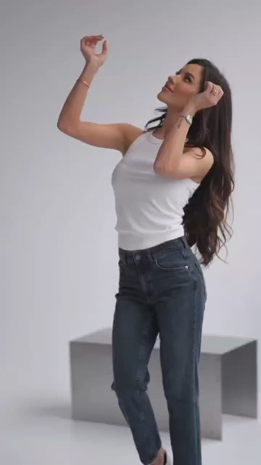 Ladies Longline Cardigan/ fuchsia