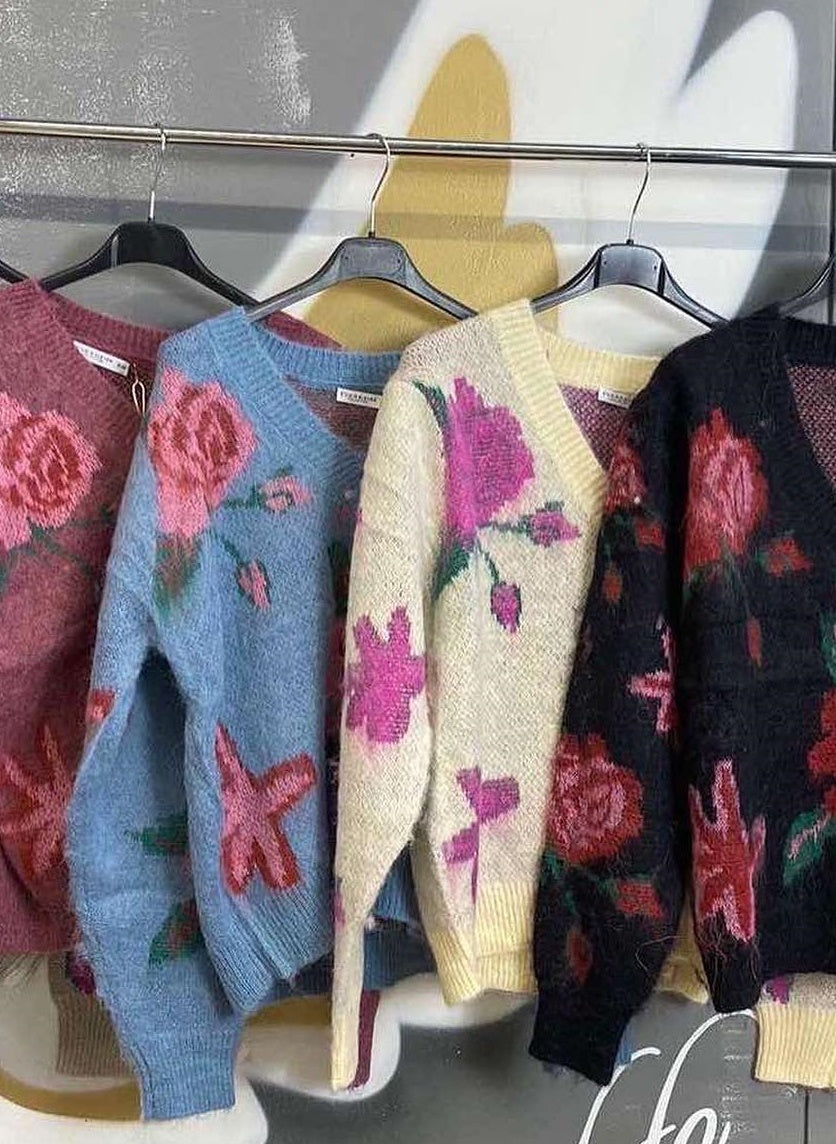 V neck sweater